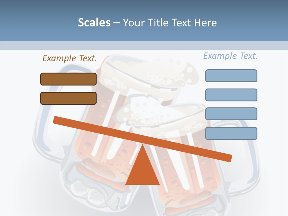 Refreshment Yellow Beer PowerPoint Template