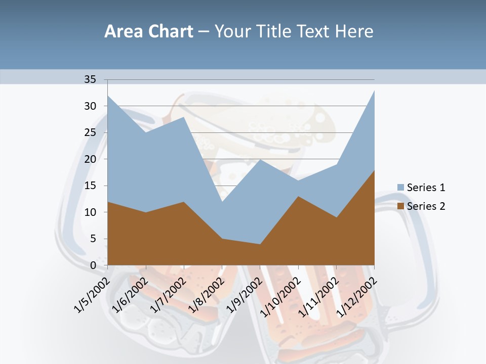 Refreshment Yellow Beer PowerPoint Template