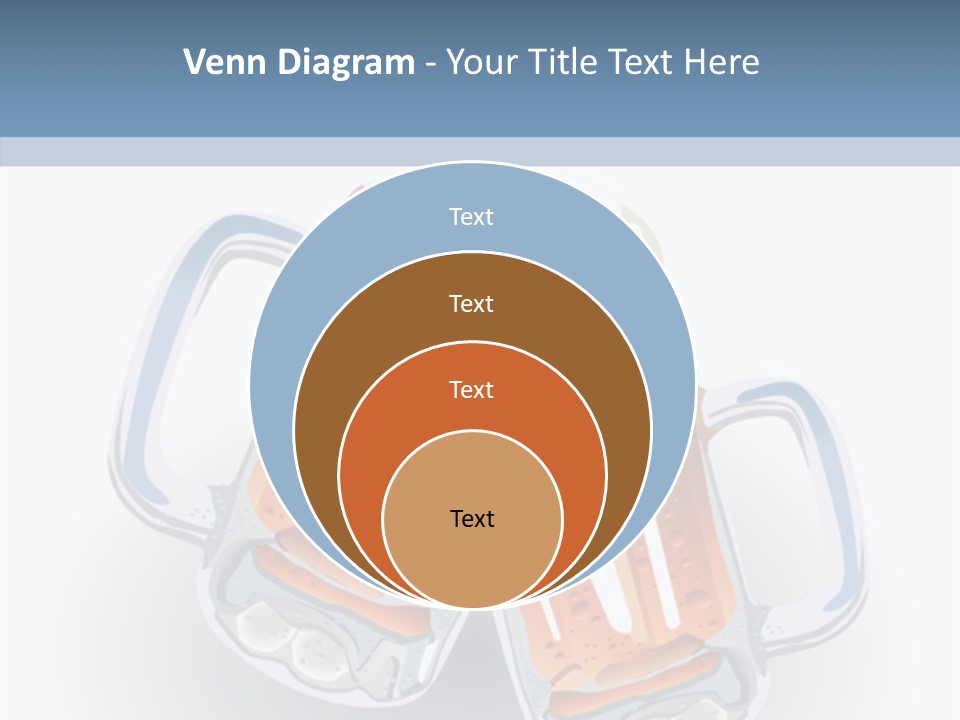 Refreshment Yellow Beer PowerPoint Template