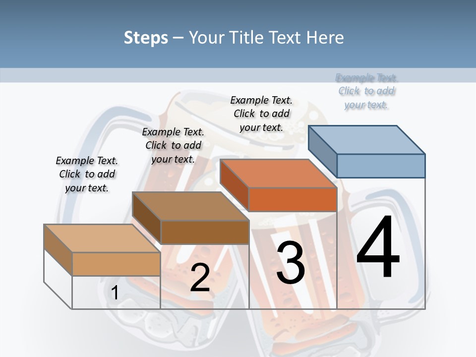 Refreshment Yellow Beer PowerPoint Template
