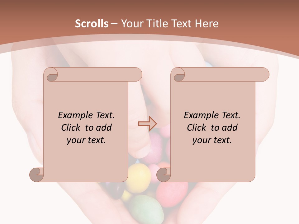 Kid Chocolate Halloween PowerPoint Template