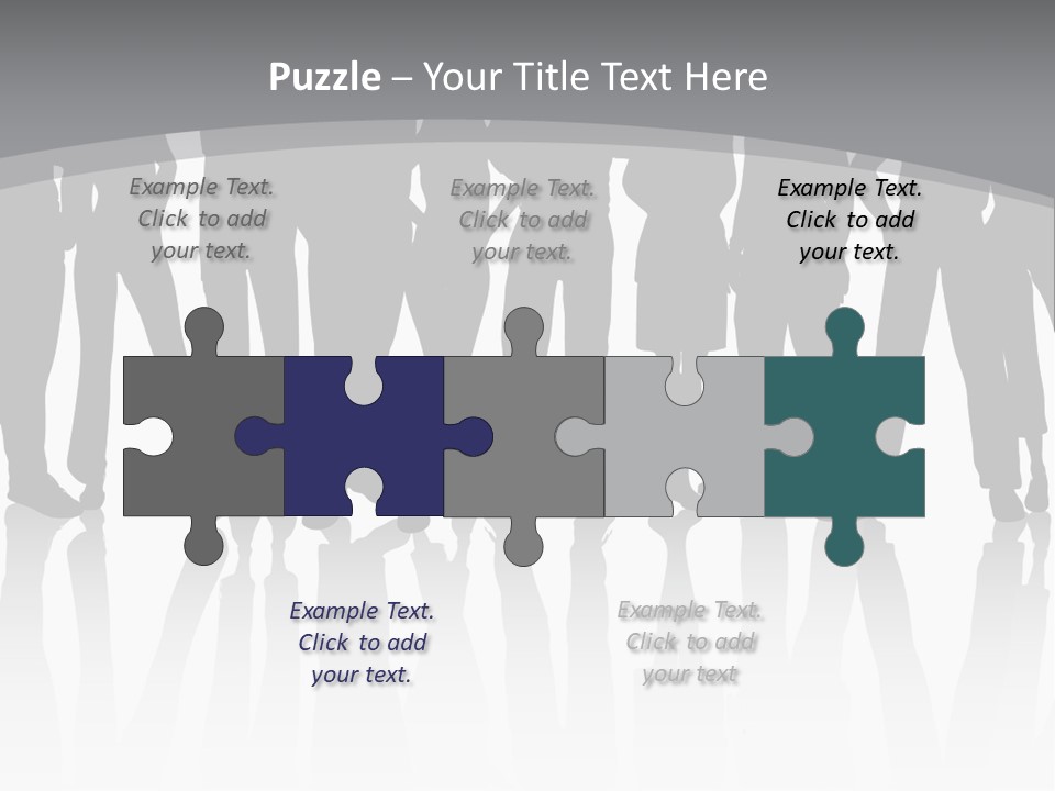 Business Teamwork Work PowerPoint Template