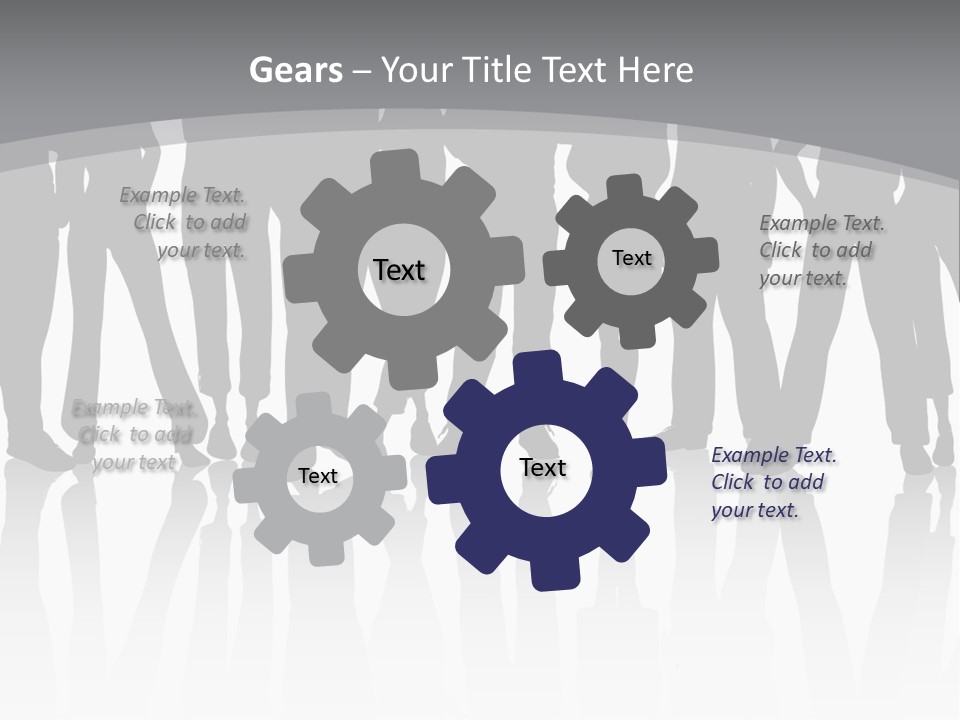 Business Teamwork Work PowerPoint Template