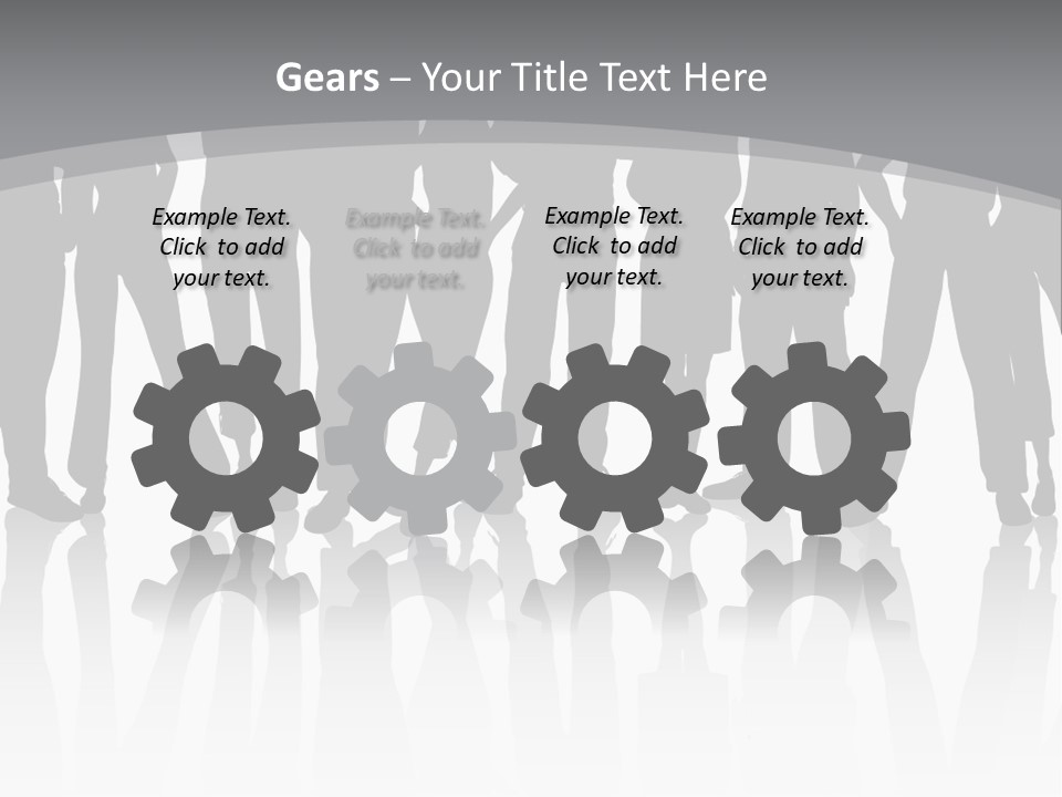 Business Teamwork Work PowerPoint Template