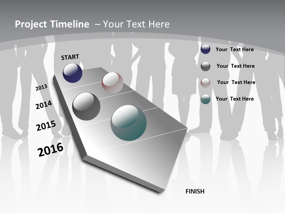 Business Teamwork Work PowerPoint Template