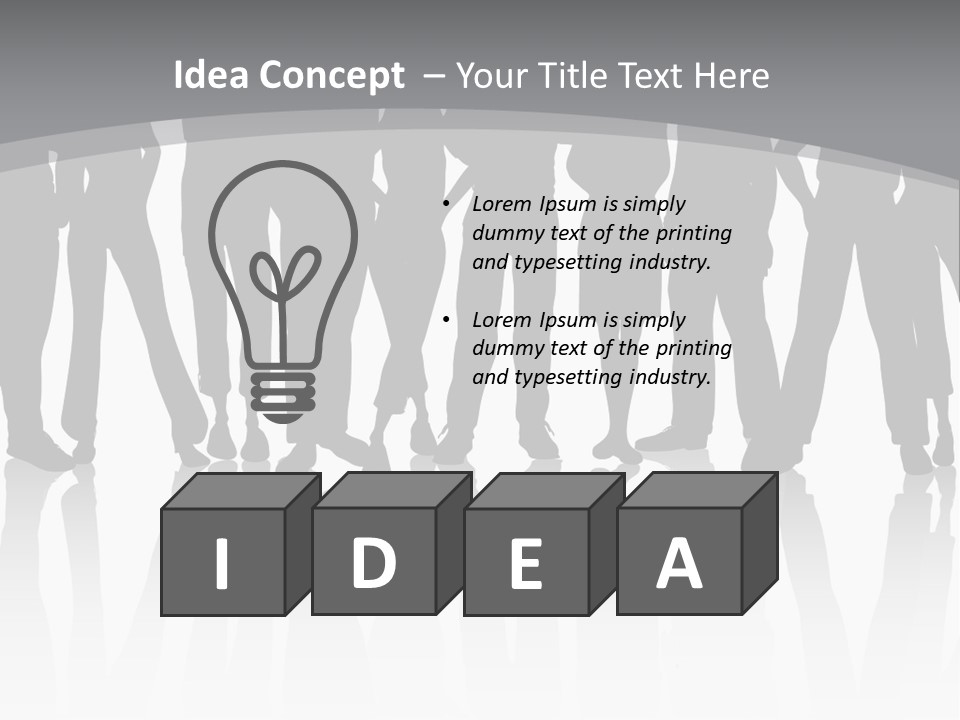 Business Teamwork Work PowerPoint Template