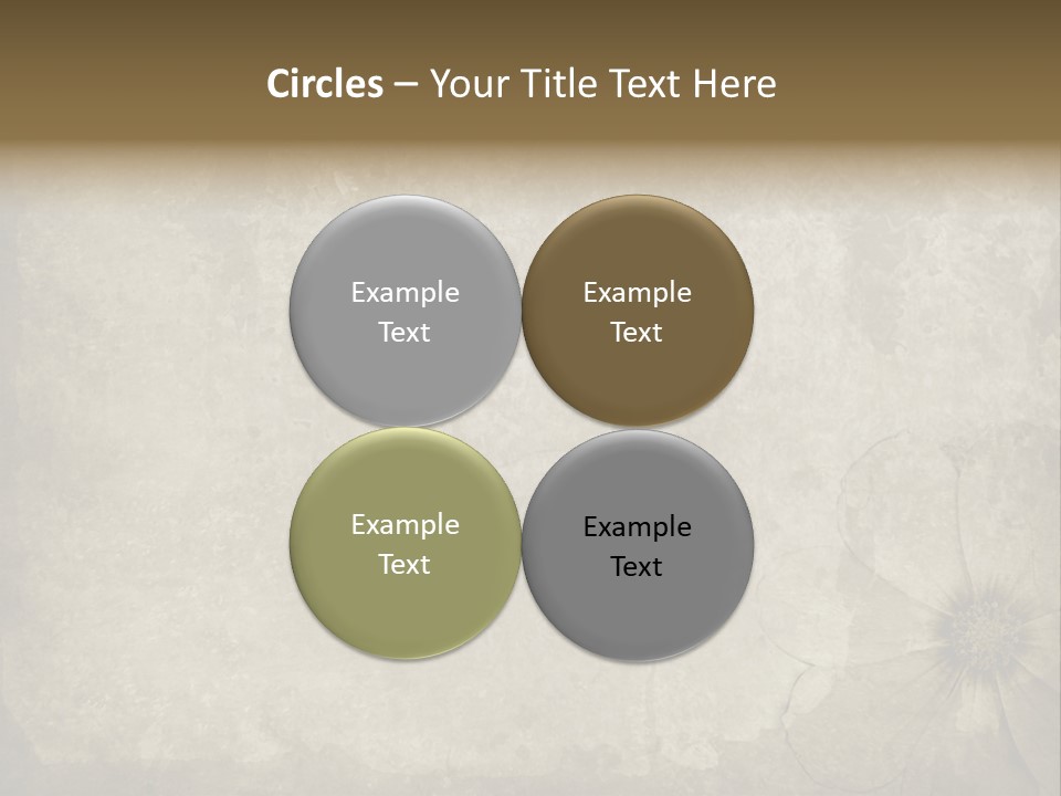 Crease Age Antique PowerPoint Template