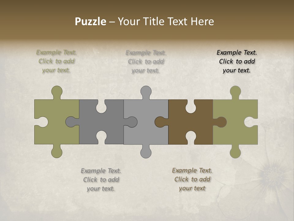 Crease Age Antique PowerPoint Template