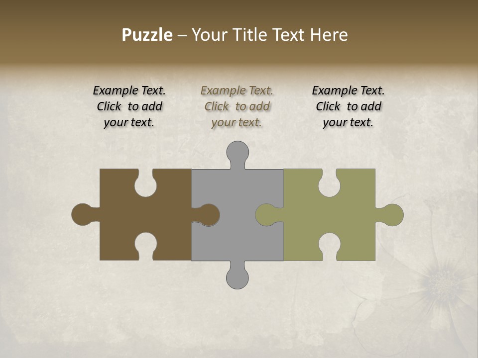 Crease Age Antique PowerPoint Template