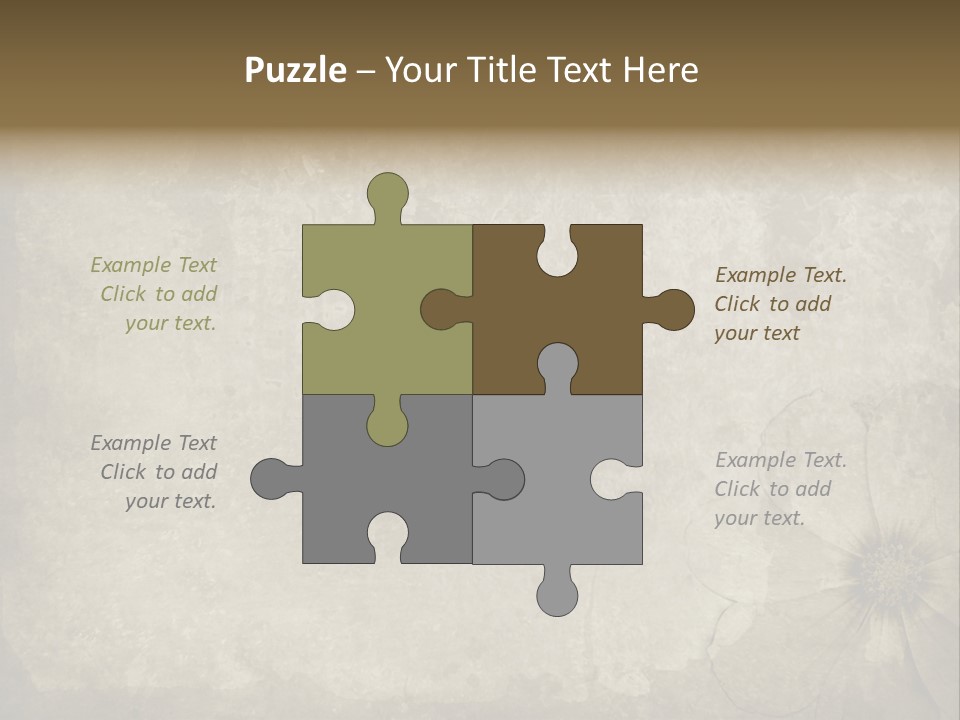 Crease Age Antique PowerPoint Template