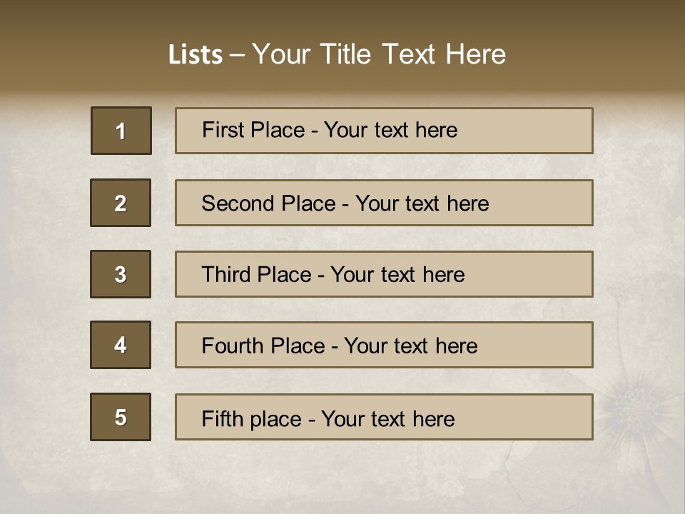 Crease Age Antique PowerPoint Template