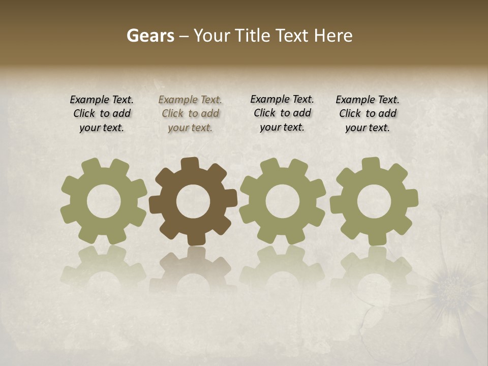 Crease Age Antique PowerPoint Template