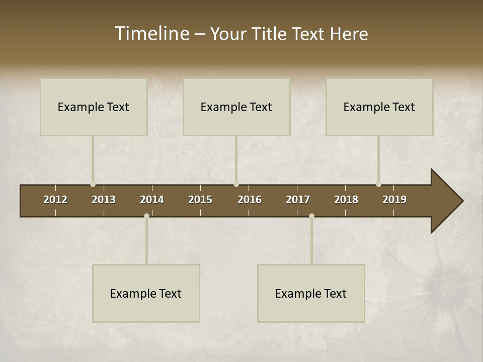 Crease Age Antique PowerPoint Template