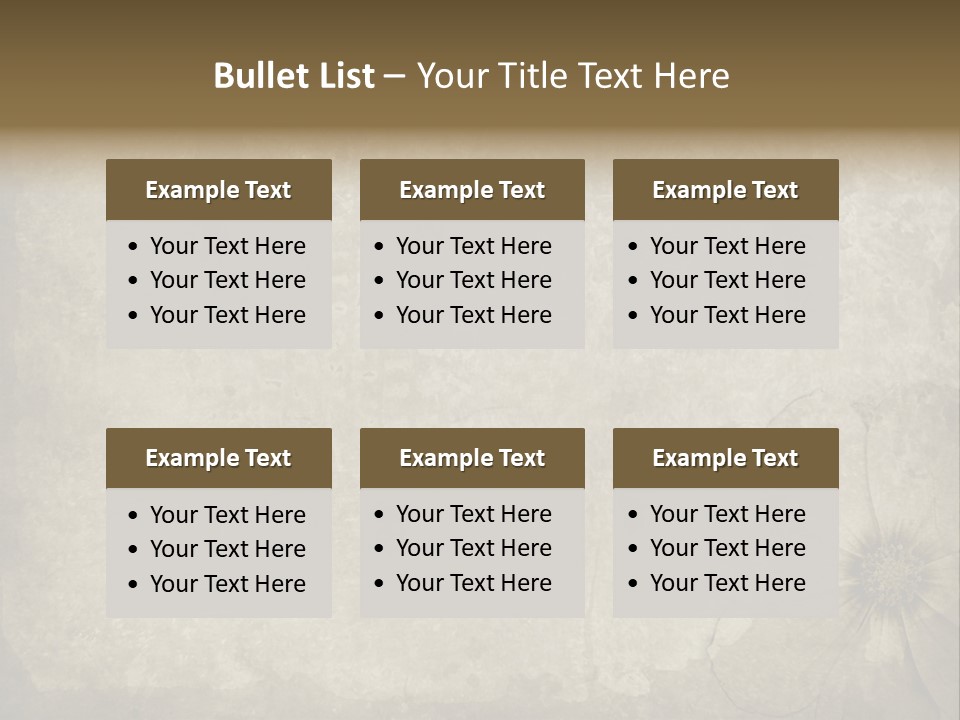 Crease Age Antique PowerPoint Template