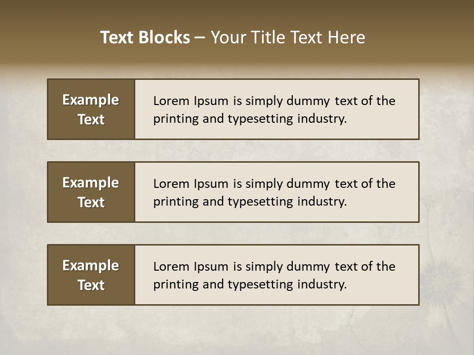 Crease Age Antique PowerPoint Template