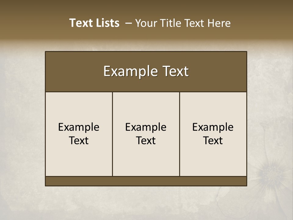 Crease Age Antique PowerPoint Template