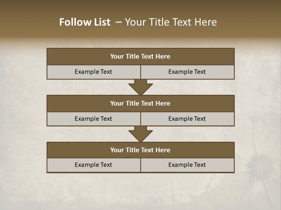 Crease Age Antique PowerPoint Template