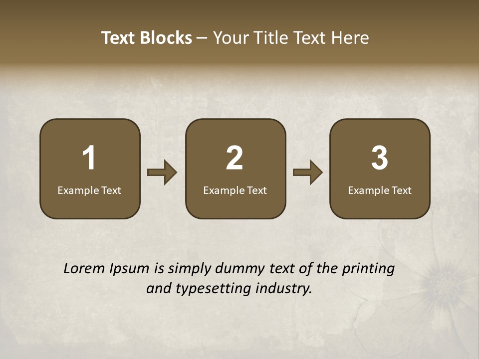 Crease Age Antique PowerPoint Template