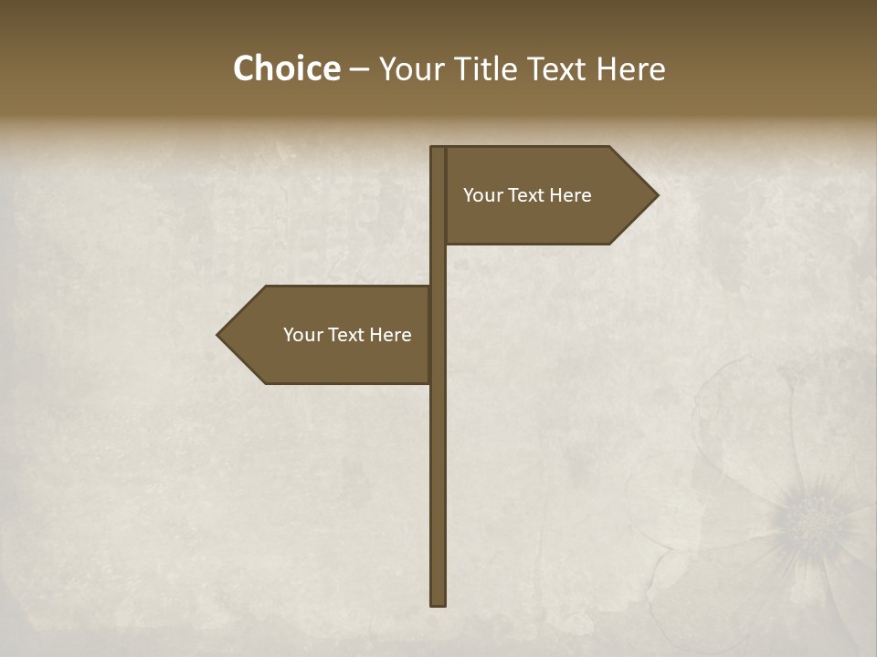 Crease Age Antique PowerPoint Template