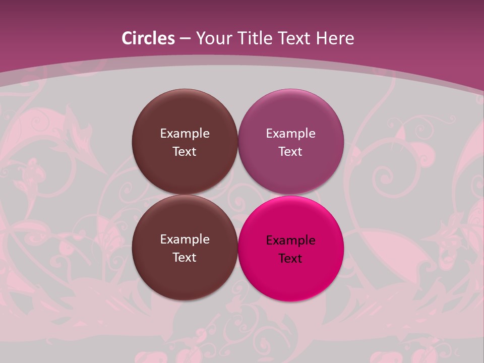 Concept Background Ornament PowerPoint Template