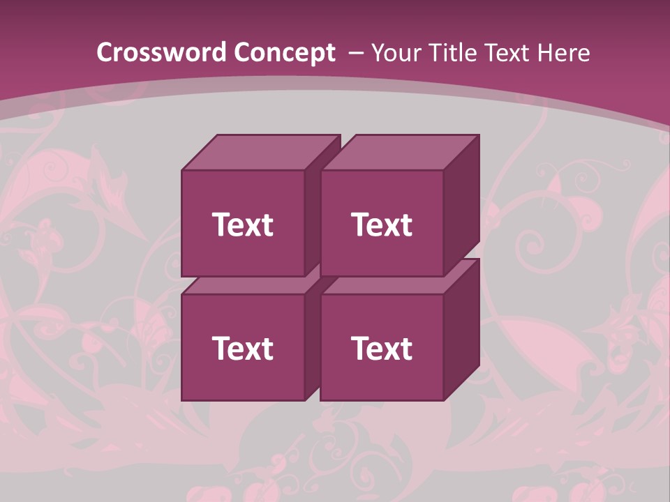 Concept Background Ornament PowerPoint Template