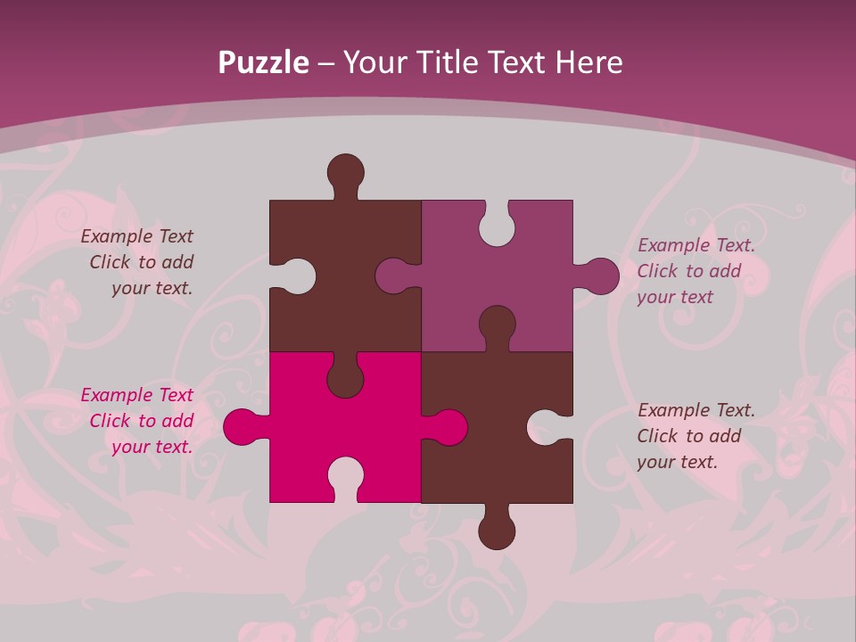 Concept Background Ornament PowerPoint Template