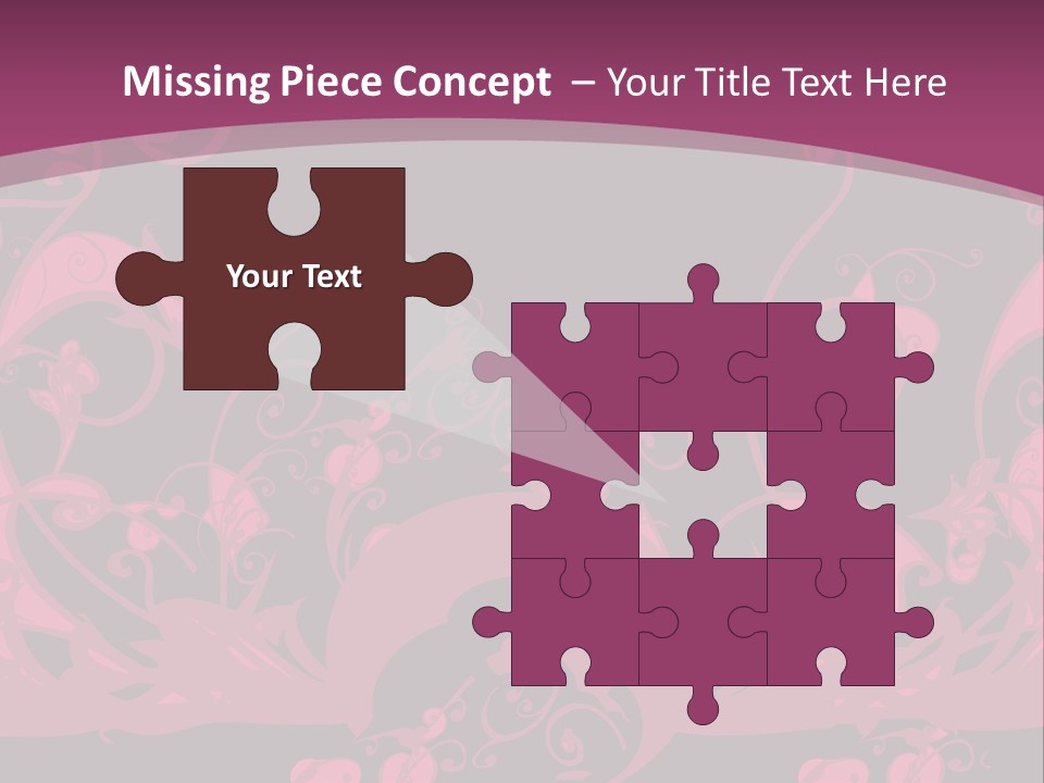 Concept Background Ornament PowerPoint Template