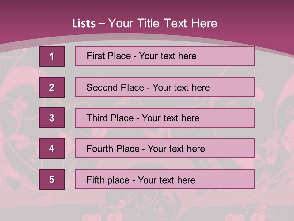 Concept Background Ornament PowerPoint Template