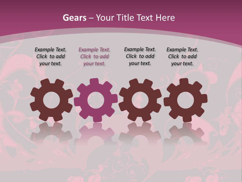 Concept Background Ornament PowerPoint Template