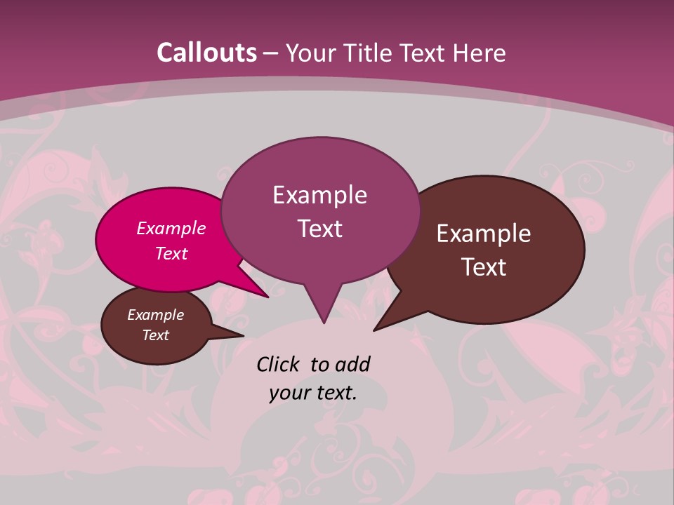 Concept Background Ornament PowerPoint Template