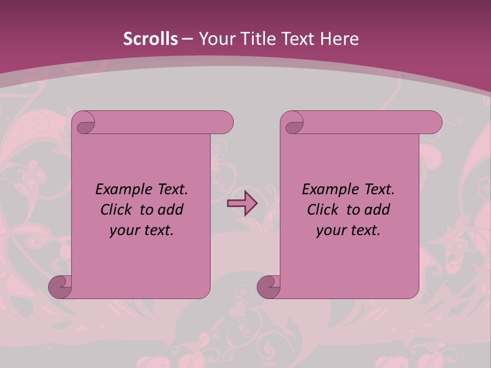 Concept Background Ornament PowerPoint Template
