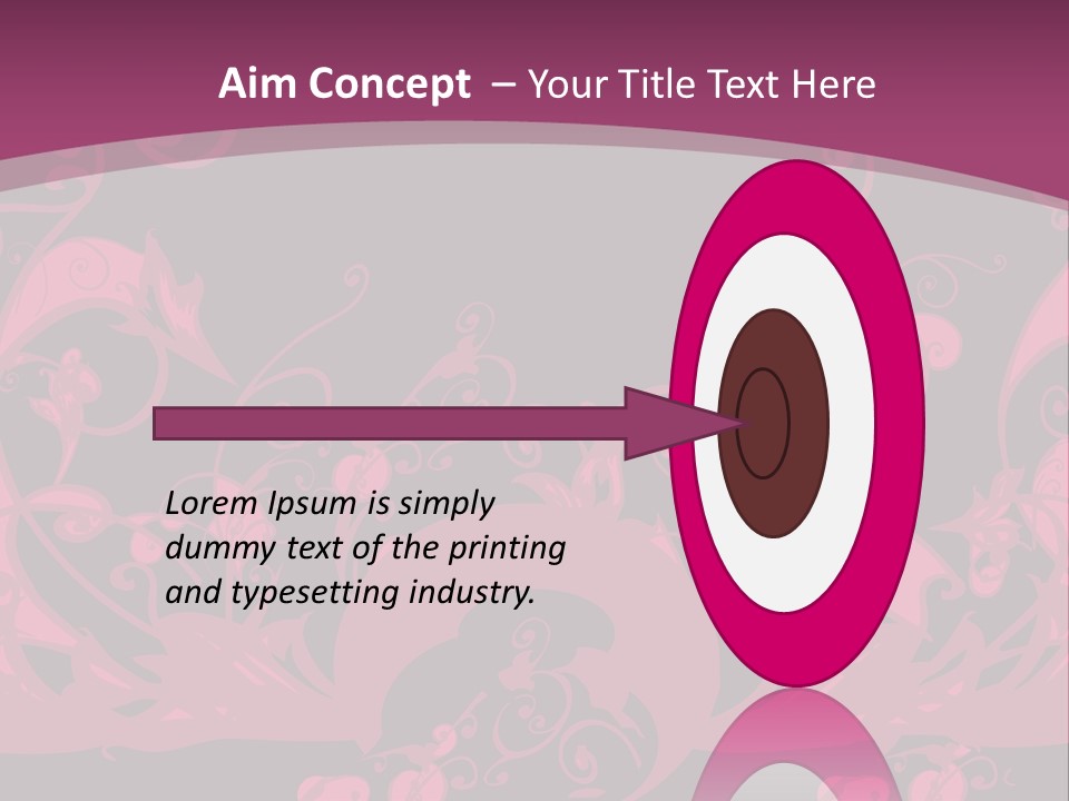 Concept Background Ornament PowerPoint Template