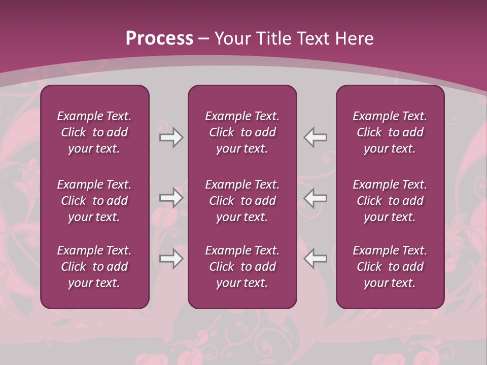 Concept Background Ornament PowerPoint Template