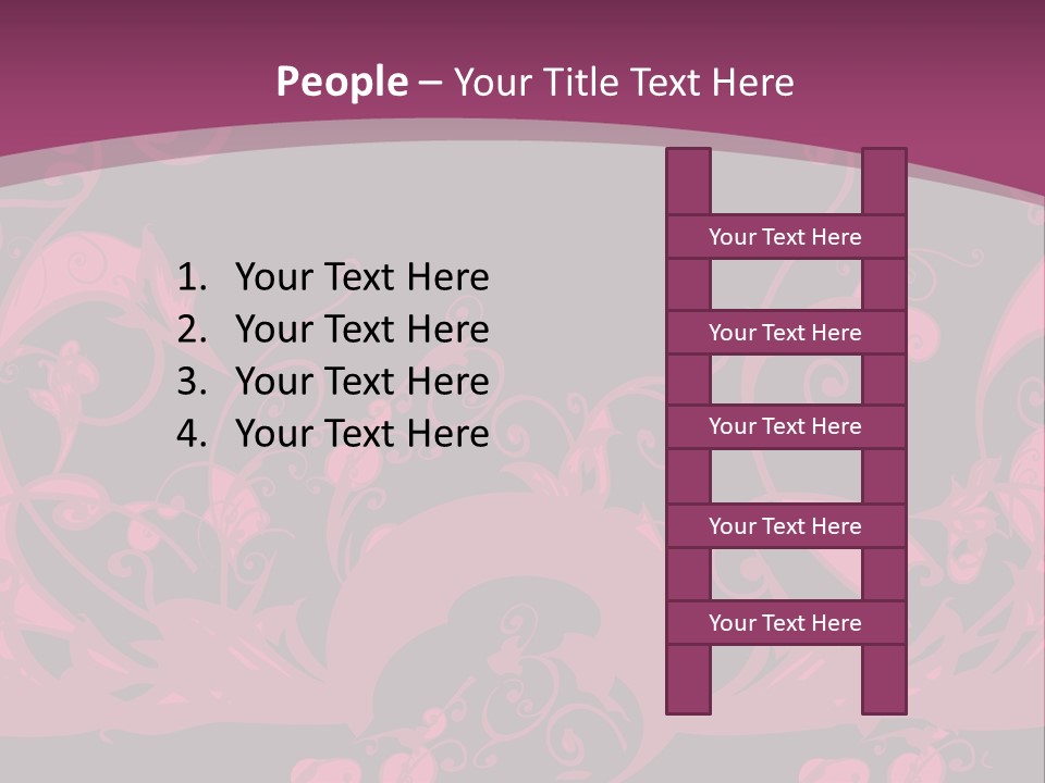 Concept Background Ornament PowerPoint Template