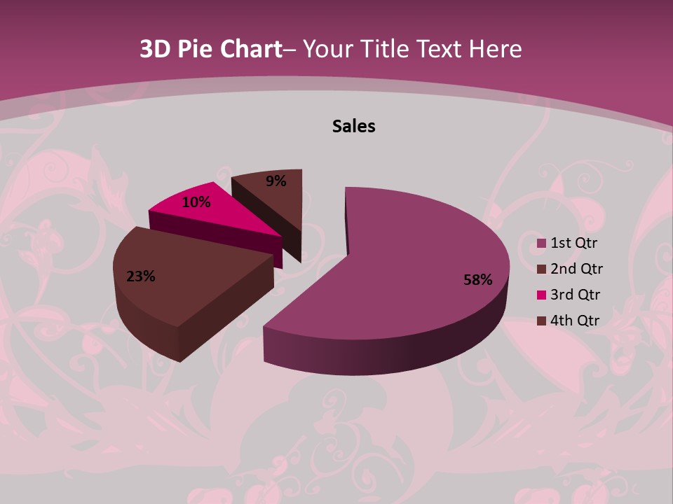 Concept Background Ornament PowerPoint Template