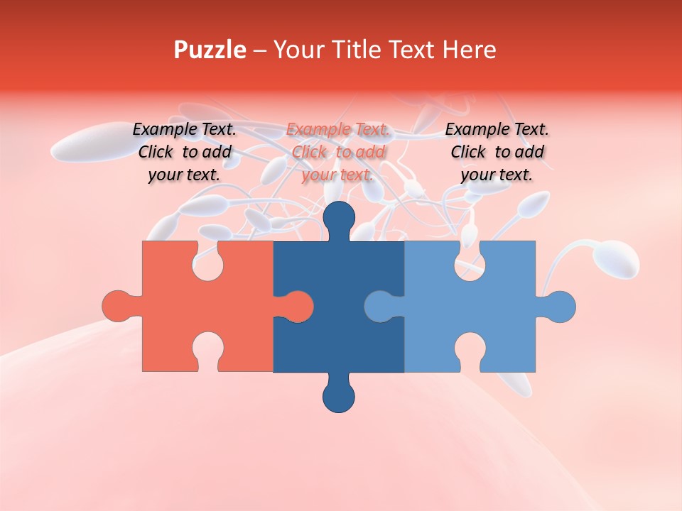 Fertilization Reproduction Study PowerPoint Template