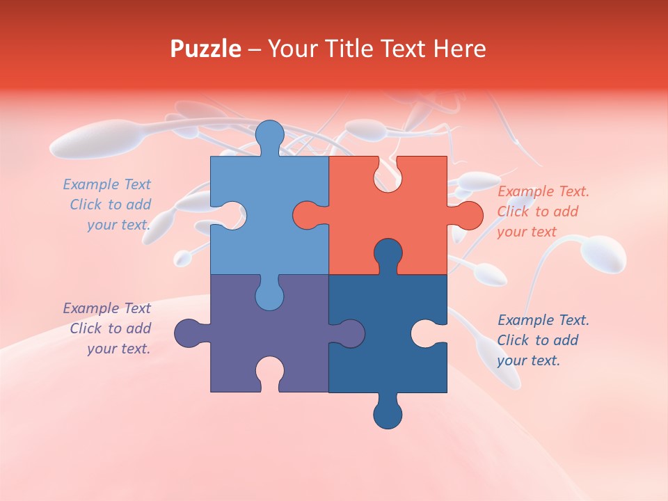 Fertilization Reproduction Study PowerPoint Template