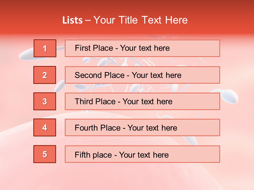 Fertilization Reproduction Study PowerPoint Template