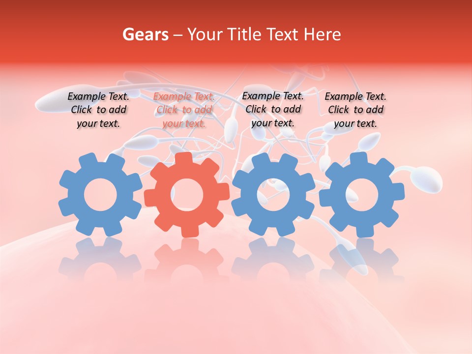 Fertilization Reproduction Study PowerPoint Template