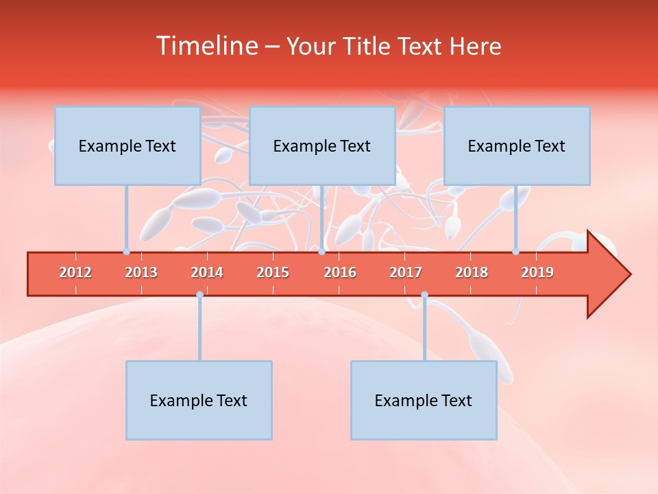 Fertilization Reproduction Study PowerPoint Template