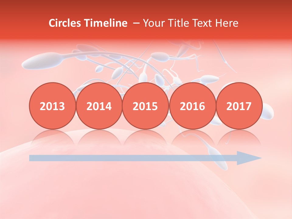 Fertilization Reproduction Study PowerPoint Template