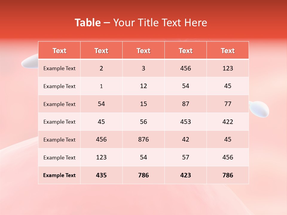 Fertilization Reproduction Study PowerPoint Template