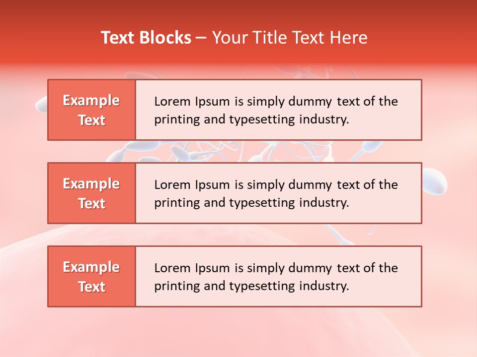 Fertilization Reproduction Study PowerPoint Template