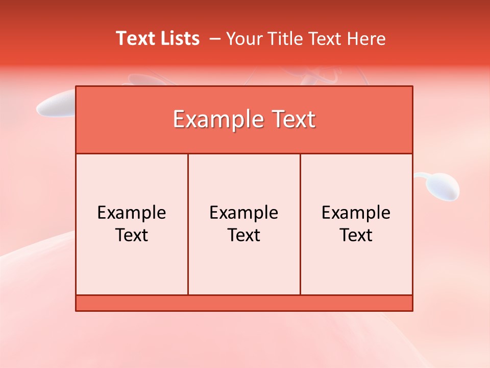 Fertilization Reproduction Study PowerPoint Template