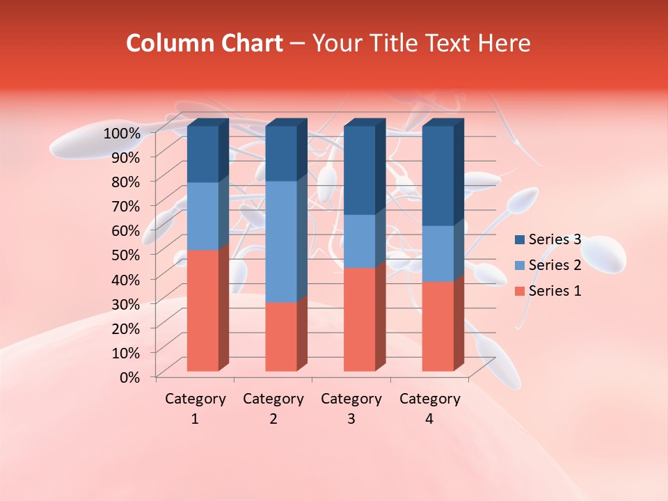 Fertilization Reproduction Study PowerPoint Template