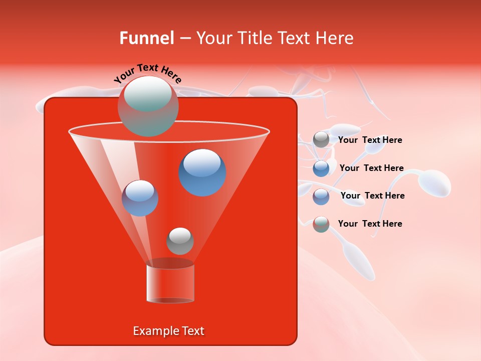 Fertilization Reproduction Study PowerPoint Template