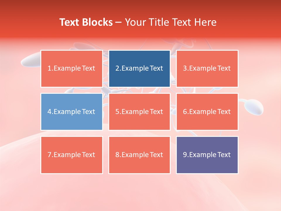 Fertilization Reproduction Study PowerPoint Template