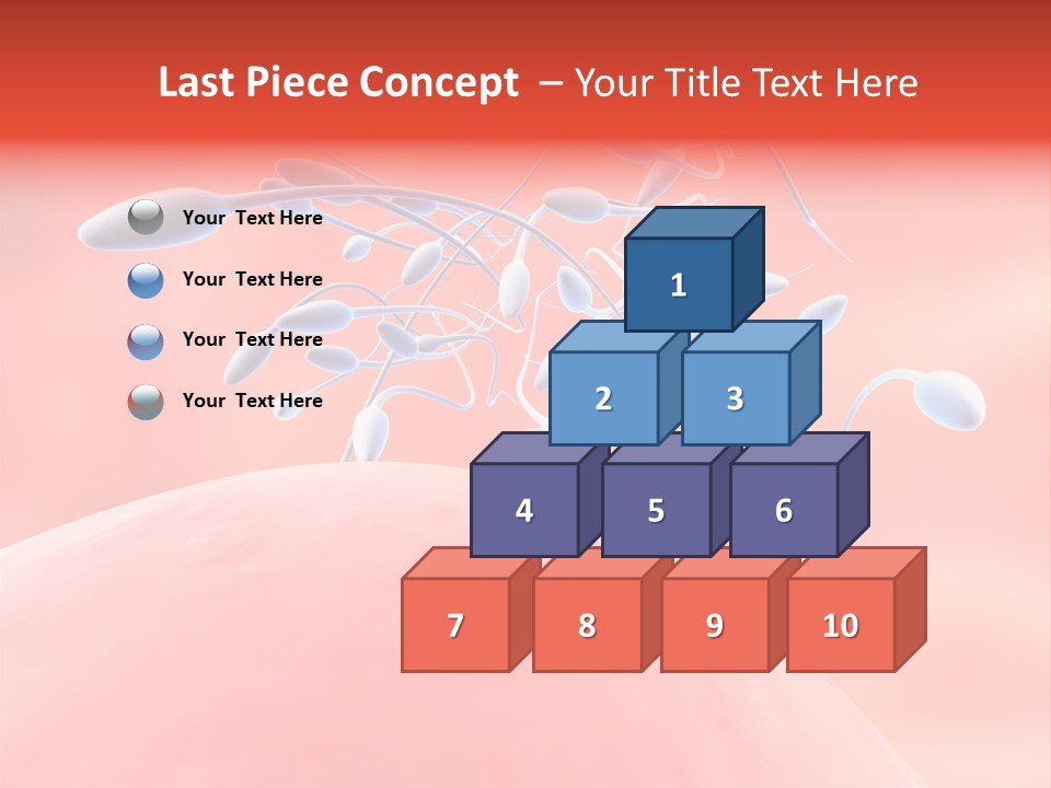 Fertilization Reproduction Study PowerPoint Template