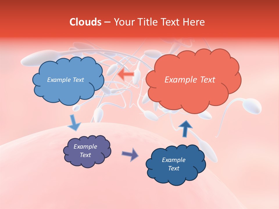 Fertilization Reproduction Study PowerPoint Template