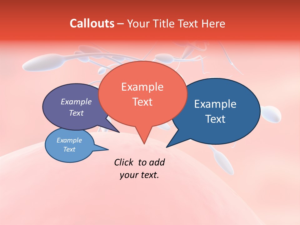 Fertilization Reproduction Study PowerPoint Template